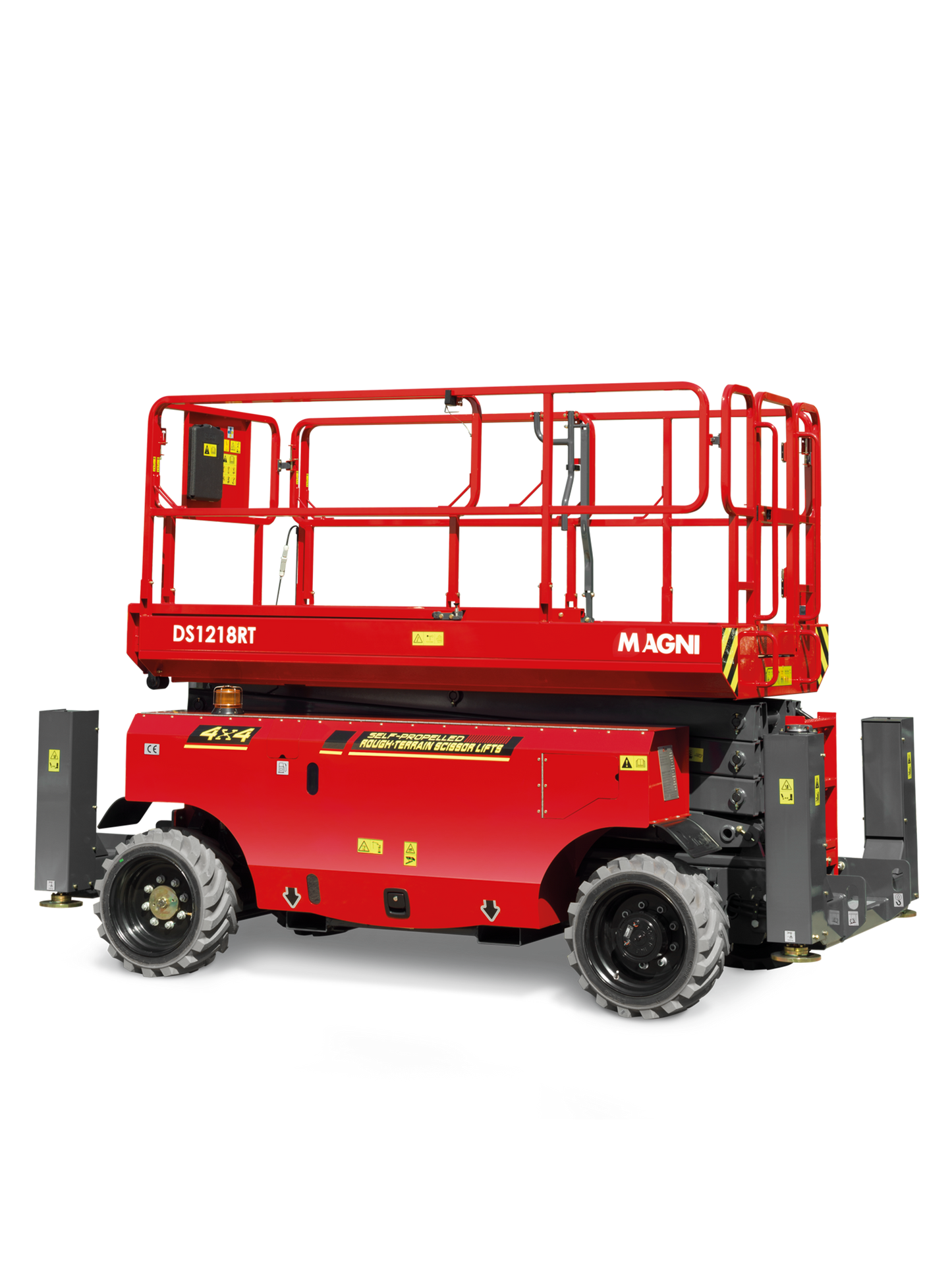 Scherenbühne Diesel 12m - Magni DS 1218 RT