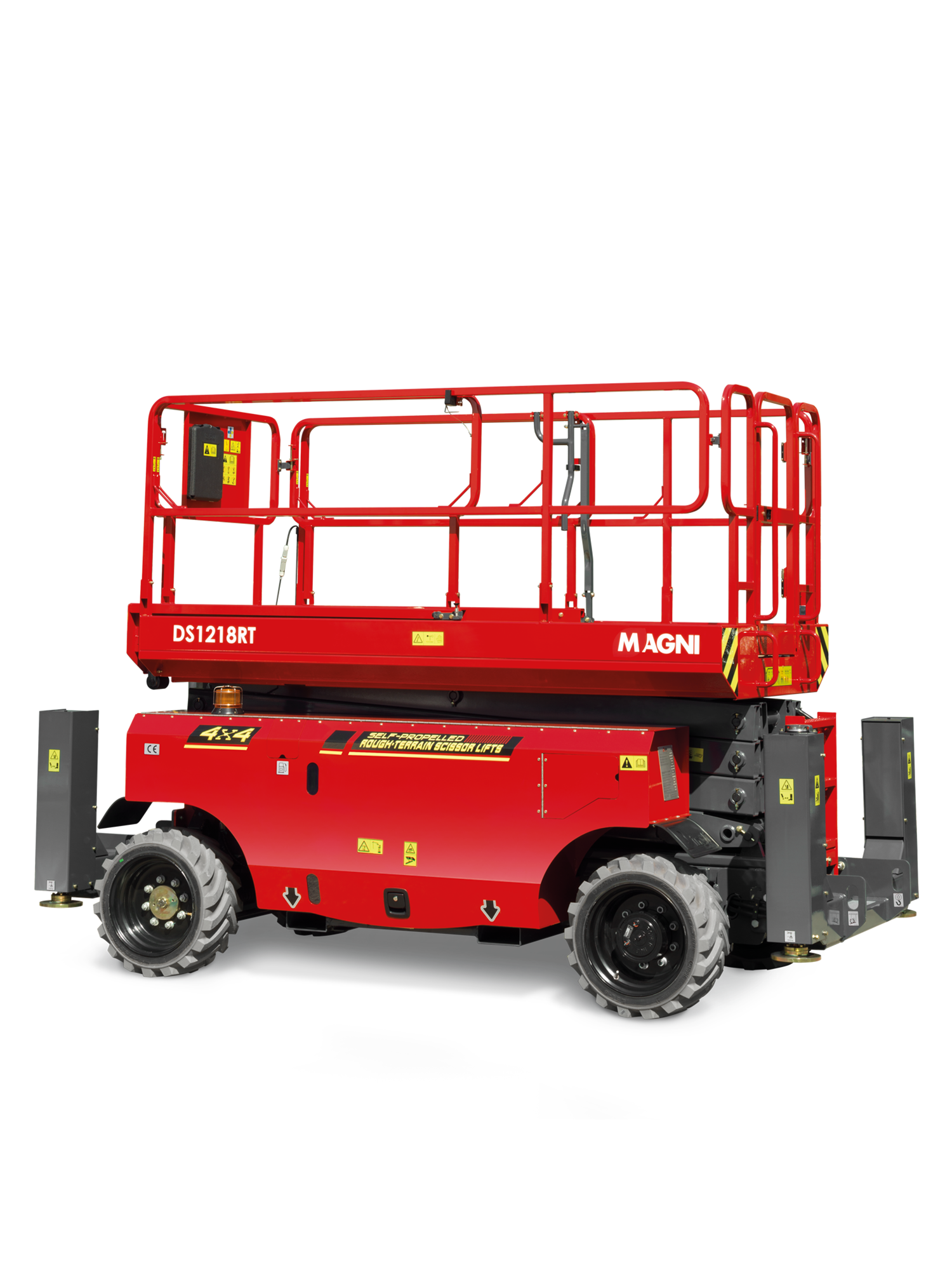 Scherenbühne Diesel 12m - Magni DS 1218 RT