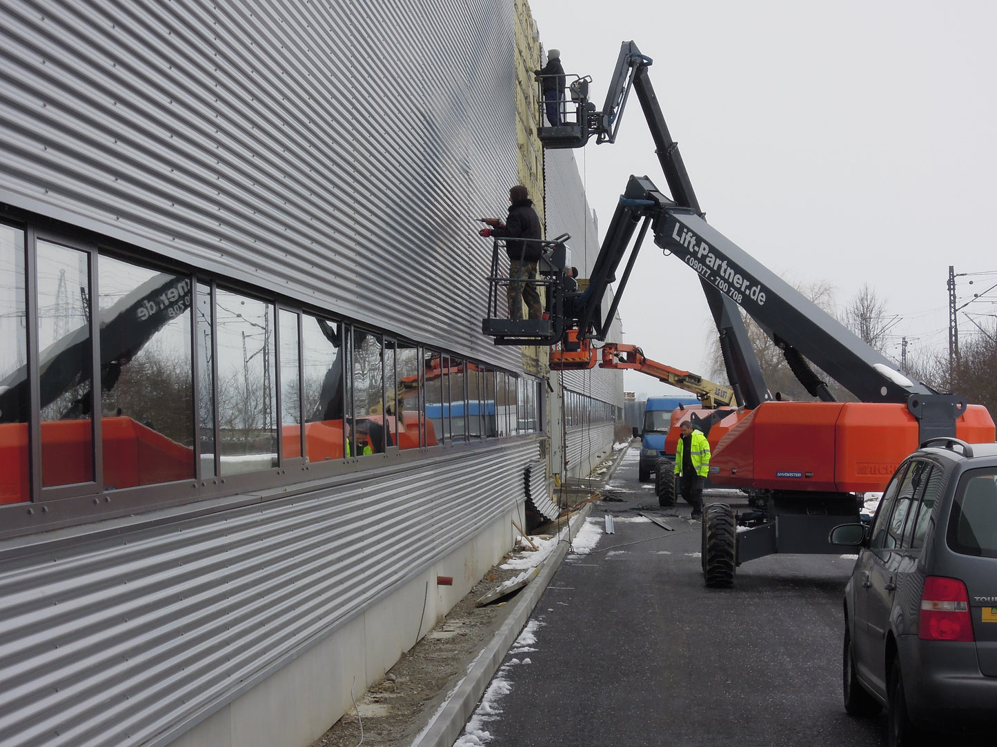 Teleskopbühne Diesel Allrad 16m - Aichi SP 14